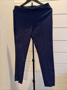 Akris Punto Navy Skinny Ponte Pants